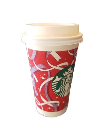 Tazze di carta da caffè mono parete usa e getta stampate su misura Eco-friendly per la festa del caffè