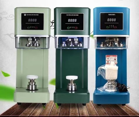 Velocità massima 20pcs/min sigillante automatico per lattine di plastica intelligenti e portatili