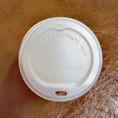 62mm/73mm/80mm/90mm/115mm Colorato Disegno Biodegradabile Copertura di Carta CPLA per Tazza di Caffè