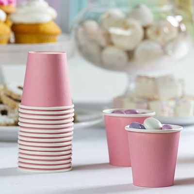 Coppe di carta usa e getta senza odore 8oz 2.5oz 3oz 4oz 6oz 7oz 10oz 12oz 16oz 20oz 24oz 32oz