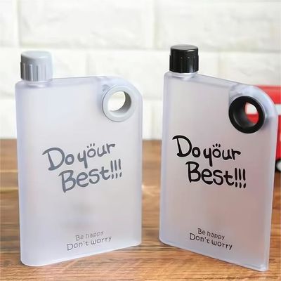 250ml 350ml 500ml PP Bottiglie di bevande in plastica resistenti al calore quadrate con tappo OEM/ODM