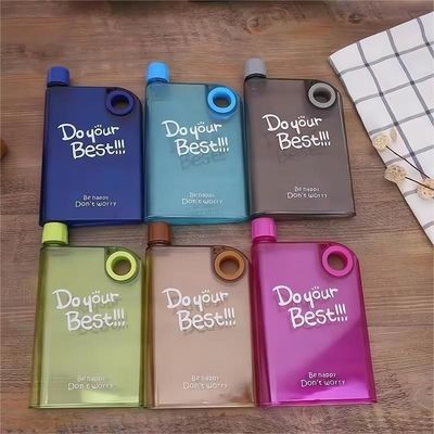 250ml 350ml 500ml PP Bottiglie di bevande in plastica resistenti al calore quadrate con tappo OEM/ODM