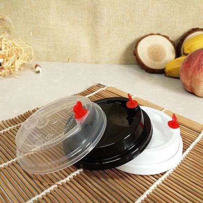 62mm/78mm/90mm/115mm Copertura del caffè per coppe di caffè in bianco/nero in PP