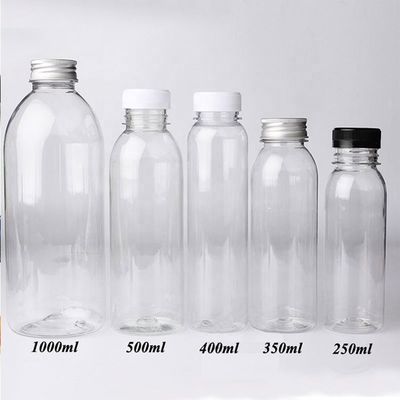 Materiale di corpo in plastica in PP 150ml 280ml 350ml 500ml Bottiglia di bevande resistente al calore per succo