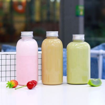 Materiale di corpo in plastica in PP 150ml 280ml 350ml 500ml Bottiglia di bevande resistente al calore per succo