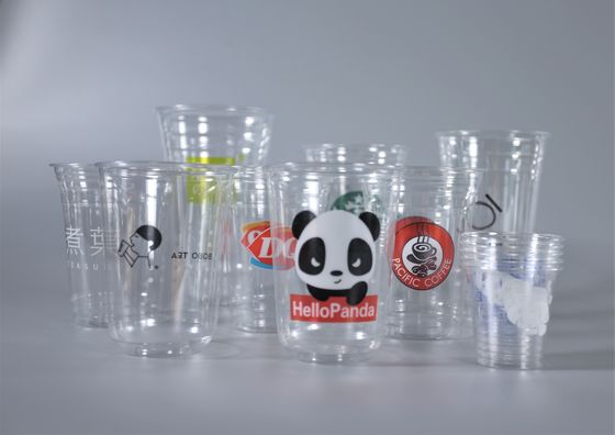 Temperatura di utilizzo alberghiero -15-54C 150ml/200ml/350ml/425ml/700ml/16oz Biocuppa PET trasparente