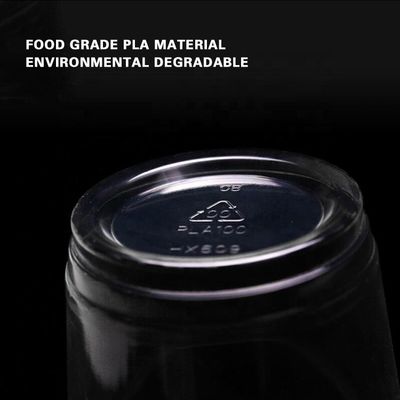 Tazza di caffè a base di amido di mais ecologica per caffetterie