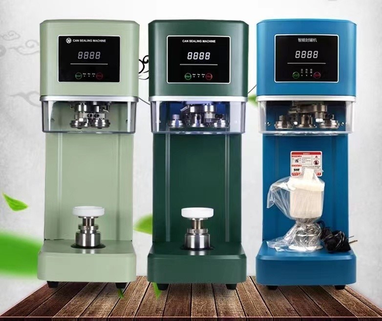 Velocità massima 20pcs/min sigillante automatico per lattine di plastica intelligenti e portatili