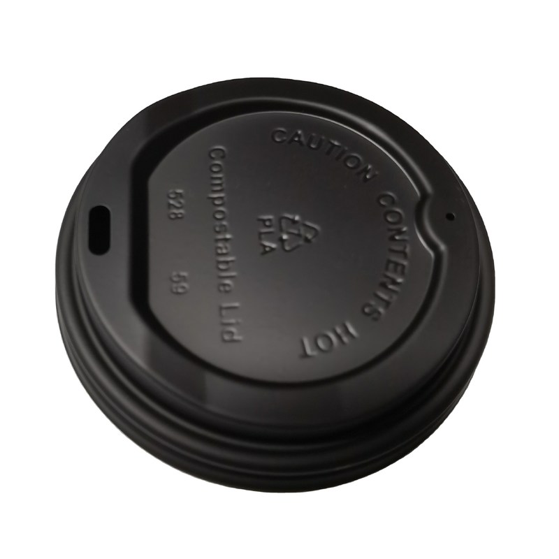 62mm/73mm/80mm/90mm/115mm Colorato Disegno Biodegradabile Copertura di Carta CPLA per Tazza di Caffè